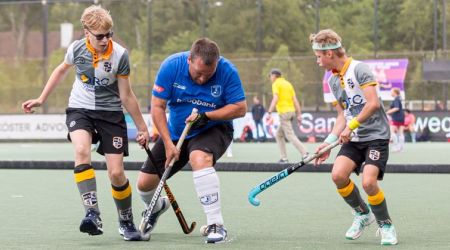 Een hockeywedstrijd tijdens de Special Olympics National