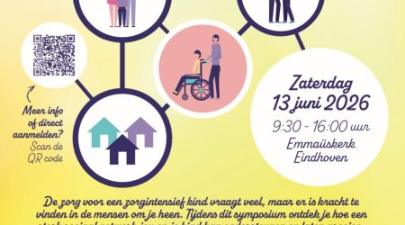 Flyer symposium 'bouwen aan een sterk sociaal netwerk'