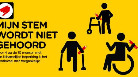 Campagne over toegankelijke stembureaus
