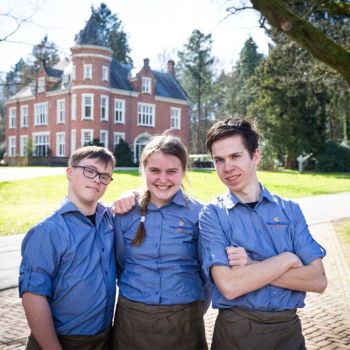 Enkele studenten van Parc Spelderholt