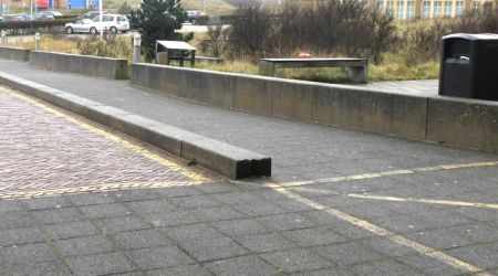 Heliomare hellingbaan met rustplaatsen