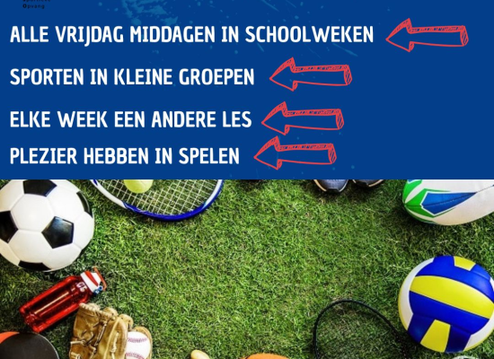 Poster over Special Sports door Uniek Sporten in de gemeente Eersel