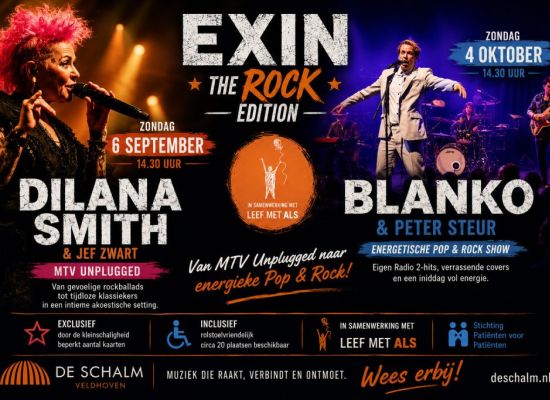 Poster aankondiging Exin concert