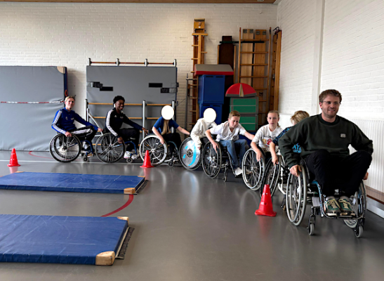 Workshop oefeningen in een rolstoel Jacobus Eersel