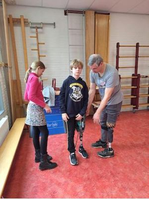 Workshop met kunstbeen lopen