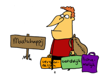 tekening zelfredzaamheid