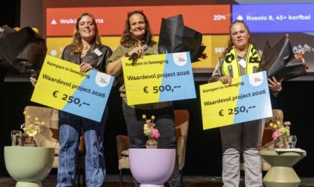 Drie genomineerde van beweegprojecten